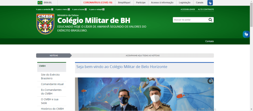 inscrições Colégio Militar de Belo Horizonte 2022