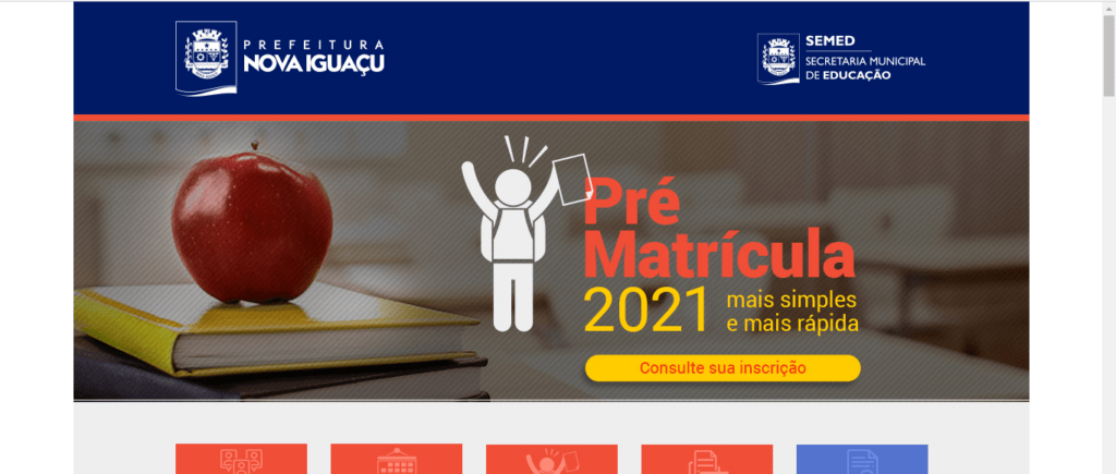 Matrícula Escolar Nova Iguaçu 2022